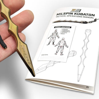 Milspin Titanium Kubaton & Tactial Operations Booklet (Limited Time Only) Kubaton MILSPIN 