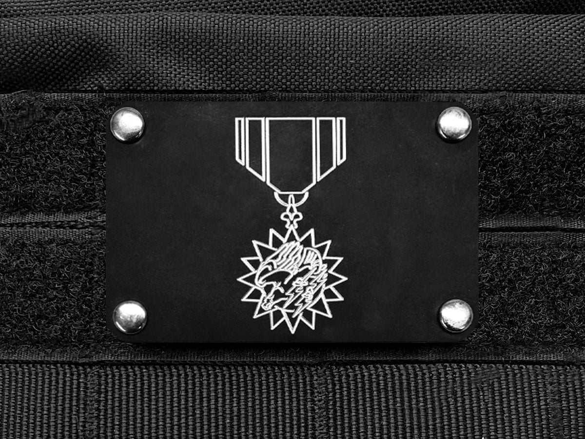 Milspin Air Medal Metal Morale Patch Morale Patch MilSpin 