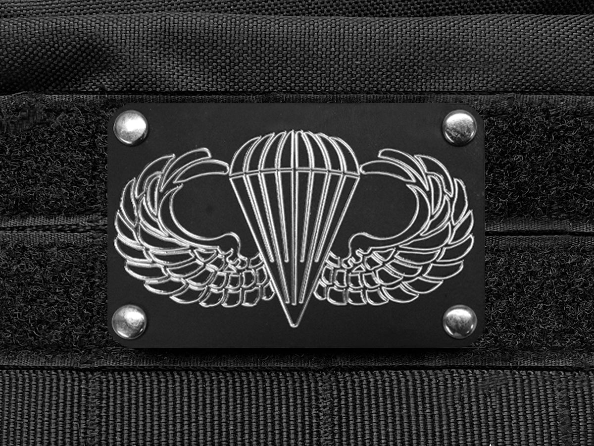 Milspin Jump Wings Metal Morale Patch Morale Patch MilSpin 