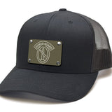 Milspin Snap-Back Velcro Hat + CURVED - Honor Guard Patch Velcro Hat With Patch MilSpin 