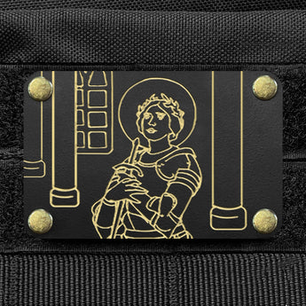 Milspin Joan of Arc Metal Morale Patch Morale Patch MilSpin 