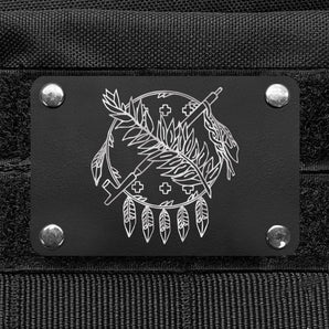 Milspin Oklahoma State Flag Metal & Velcro Morale Patch Morale Patch MilSpin 
