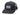 Milspin Snap-Back Velcro Hat + CURVED - Thin Blue Line with Custom Text Patch Velcro Hat With Patch MilSpin 