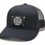 Milspin Snap-Back Velcro Hat + CURVED - VETERANS OF FOREIGN WARS Patch Velcro Hat With Patch MilSpin 