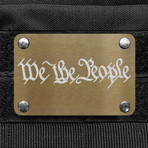 Milspin We The People Metal Morale Patch Morale Patch MilSpin 